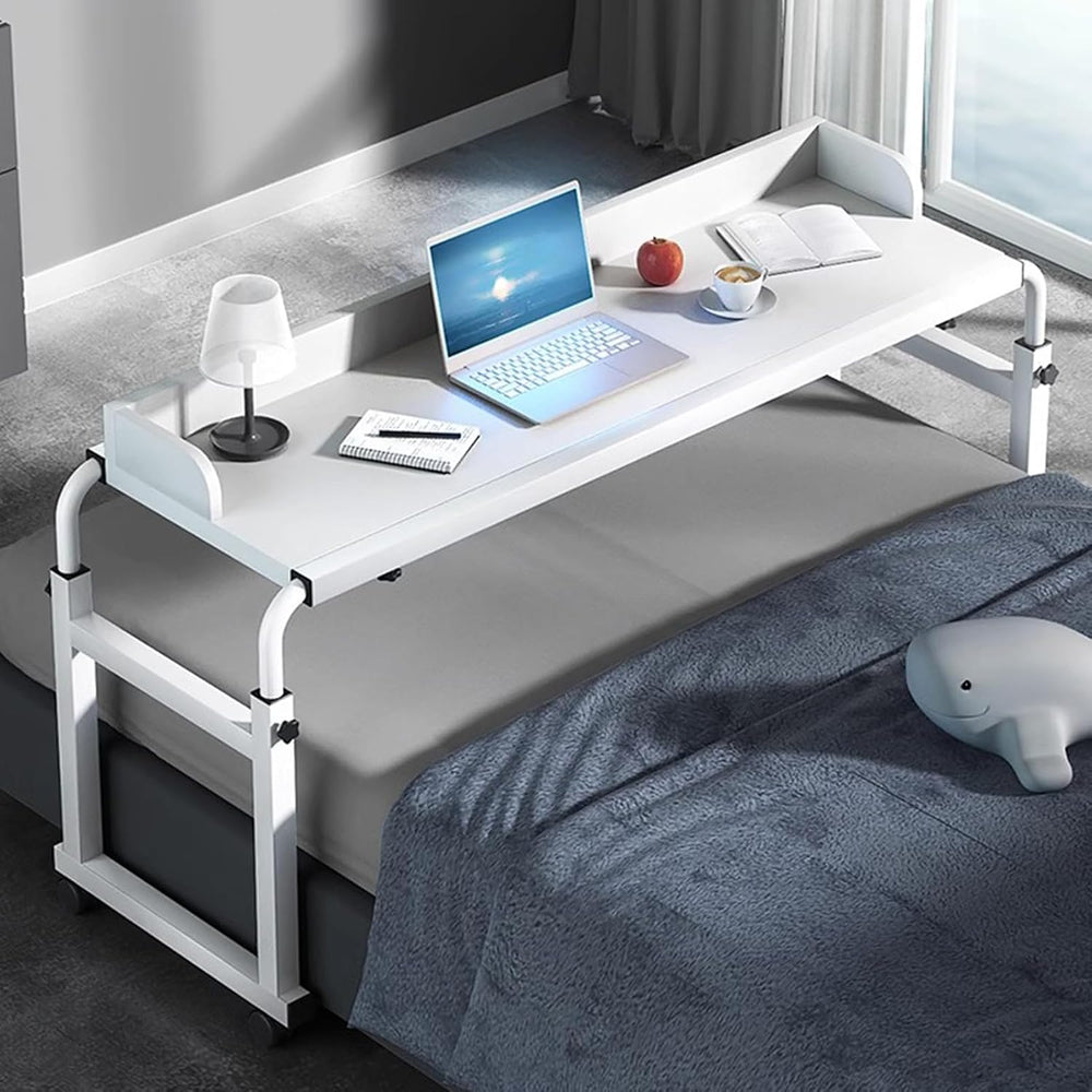 Adjustable Overbed Table - Height Length Adjustable Medical Overbed Table,Que...