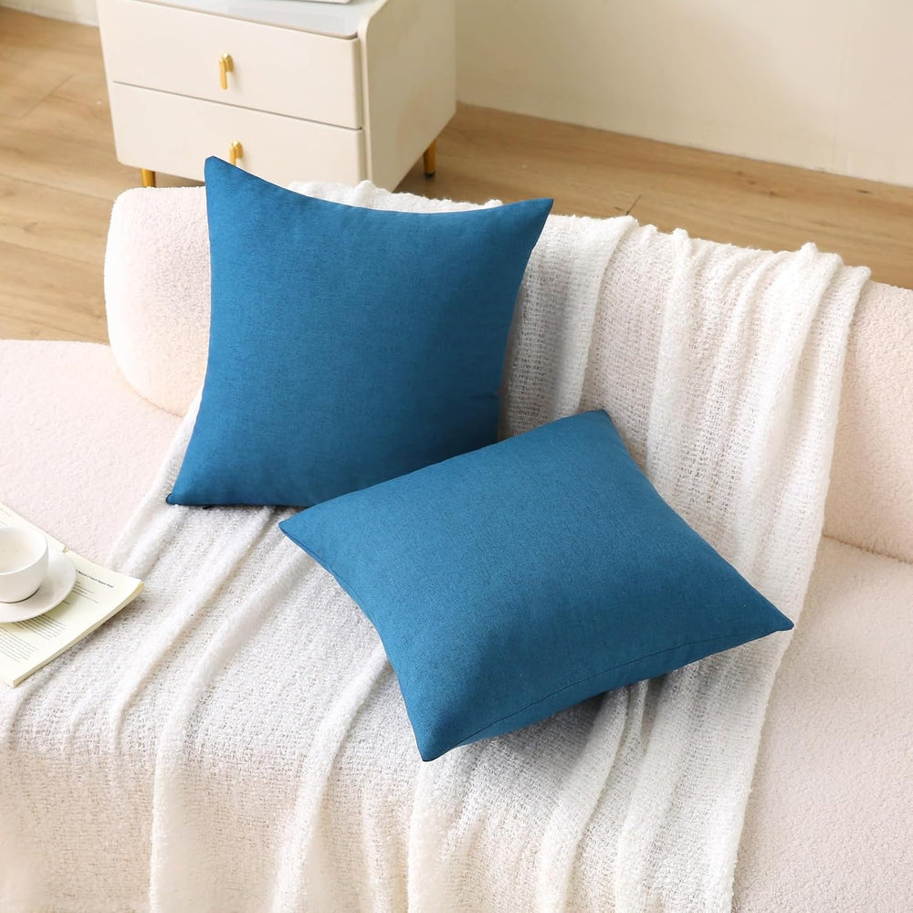 Outdoor Throw Pillows with Inserts, Waterproof Pillows for Outdoor Seating, S...