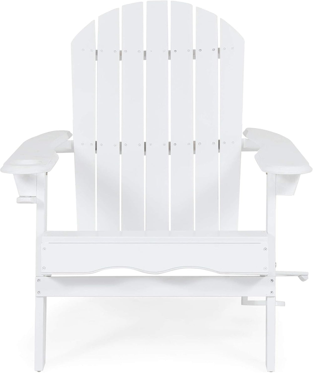 Christopher Knight Home Darlene Outdoor Acacia Wood Folding Adirondack Chair,...