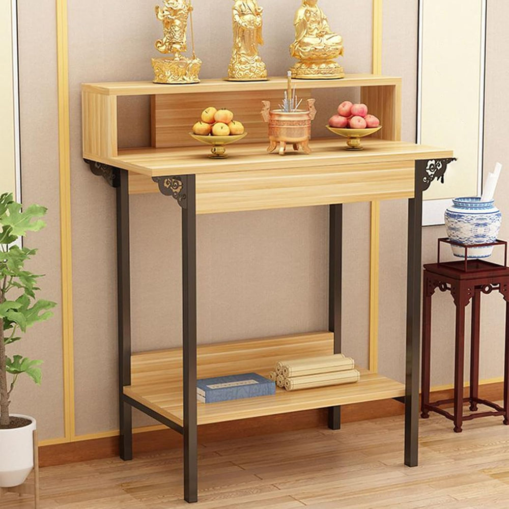 3-Tier Meditation Table, Personal Shrine Altar, Prayer Stand Riser for Home D...