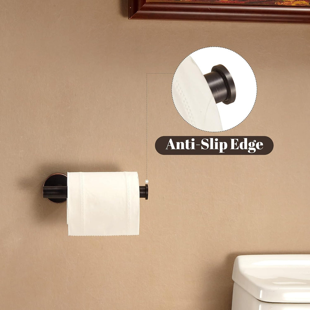 Bronze Toilet Paper Holder Towel Holder Towel Hooks,Oil Rubbed Toilet Paper R...