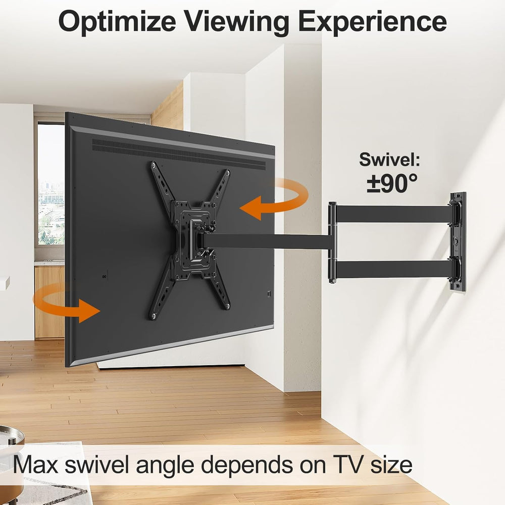 ELIVED 31.3in Long Arm TV Mount for 32-65" TVs, Max VESA 400x400, 99 lbs...