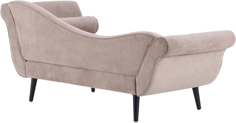 Christopher Knight Home Willer Velvet Upholstered Chaise Lounge Chair Indoor,...