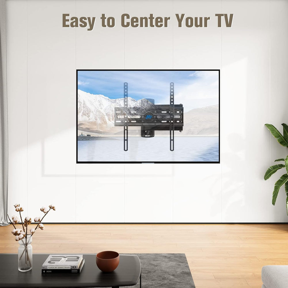 Mounting Dream TV Wall Mount Swivel and Tilt for 26-55 Inch TV up to 60 lbs |...