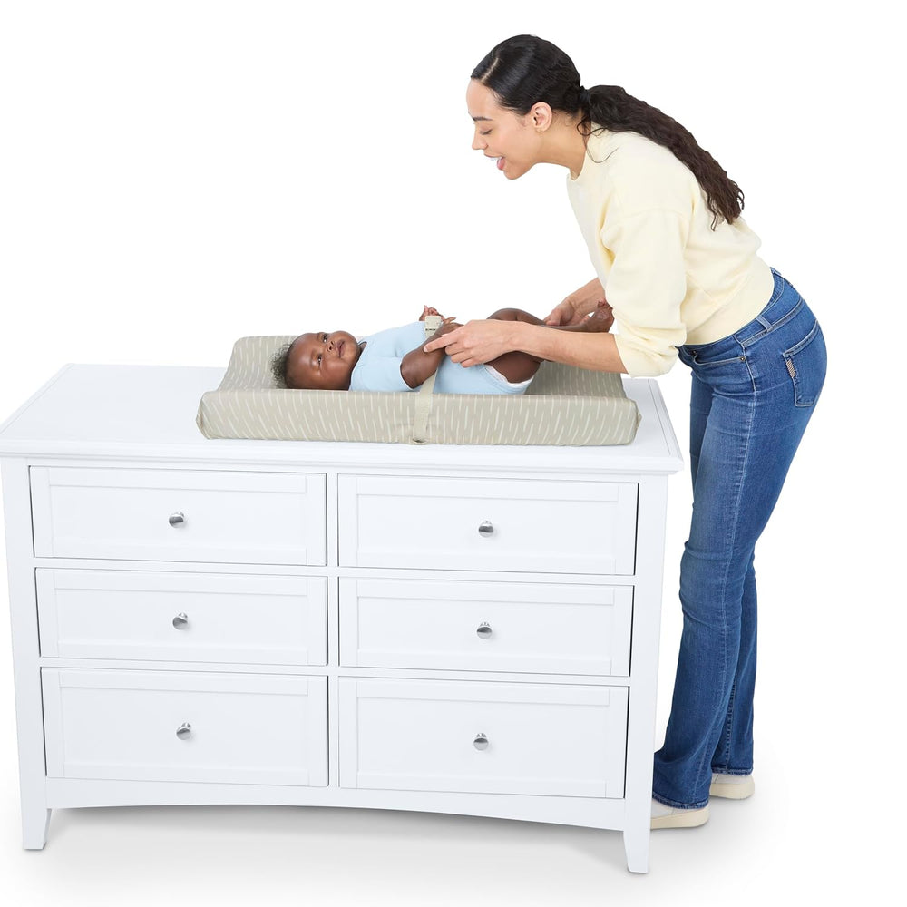 Ingenuity Cozy Clean Changing Pad with Wipeable Surface & Washable Cover ...