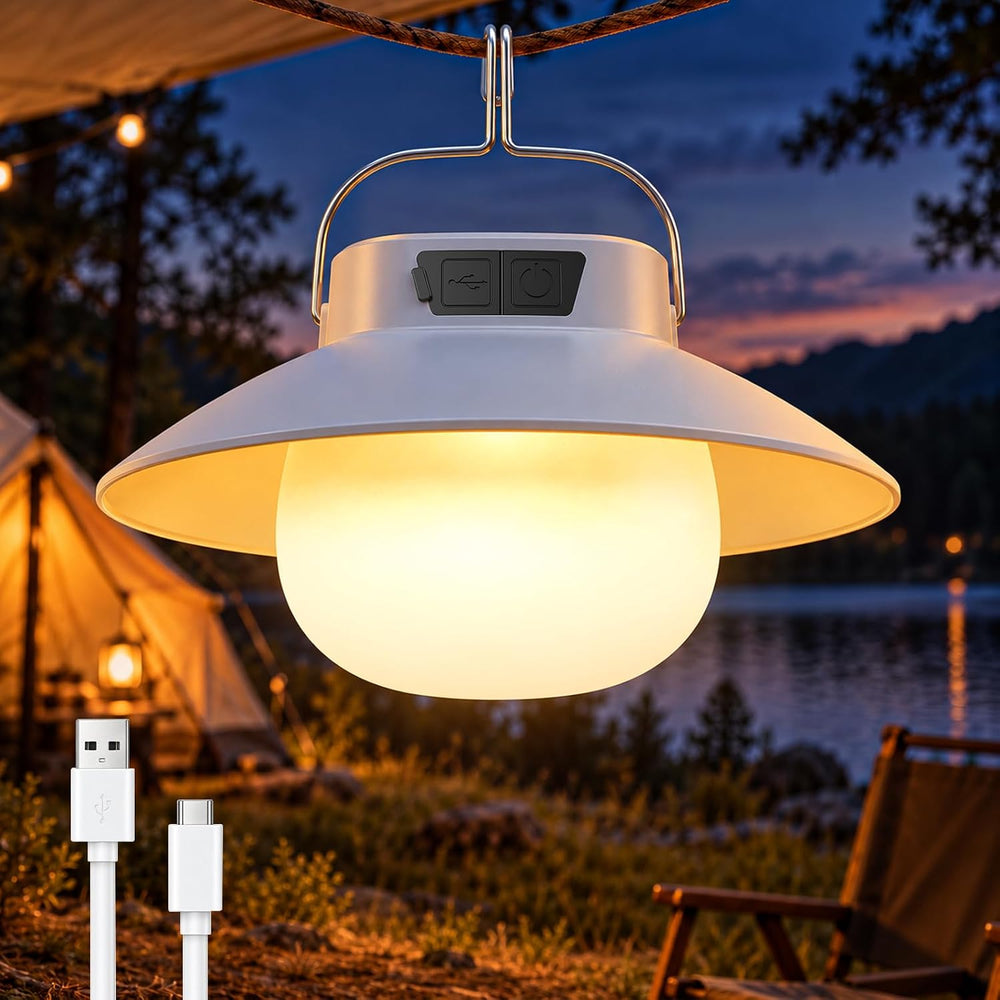 Rechargeable Camping Lantern, 960 Lumens LED Camping Light with Magnetic Base...