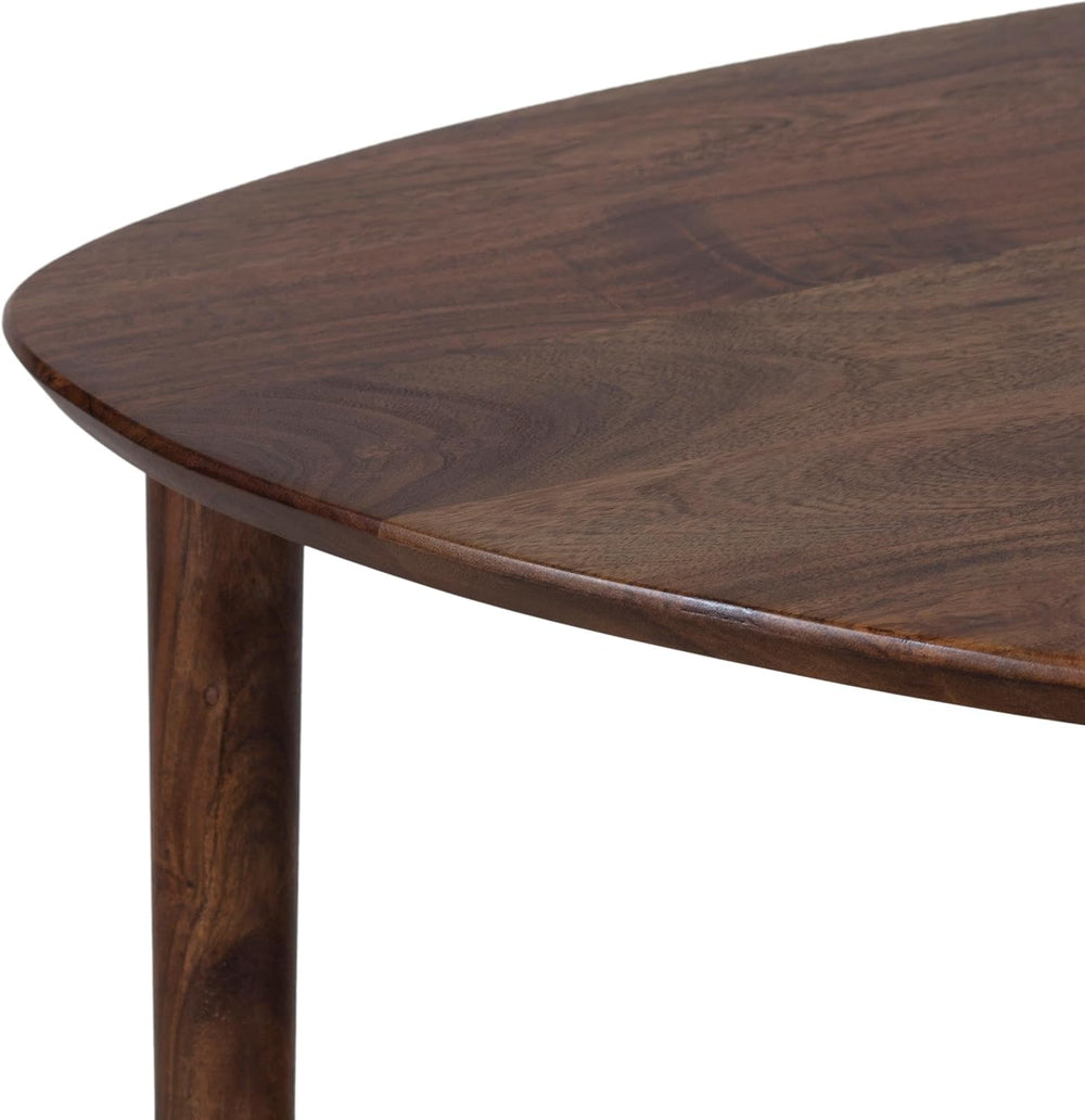 Porter Designs Noma Solid Acacia Wood End Table - Brown