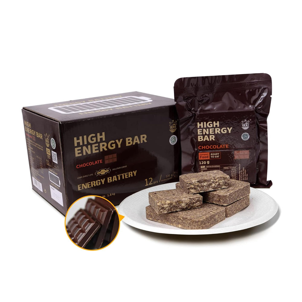 Emergency Food Ration Bars, Survival Tabs Supply for Outdoor Camping Snowstor...