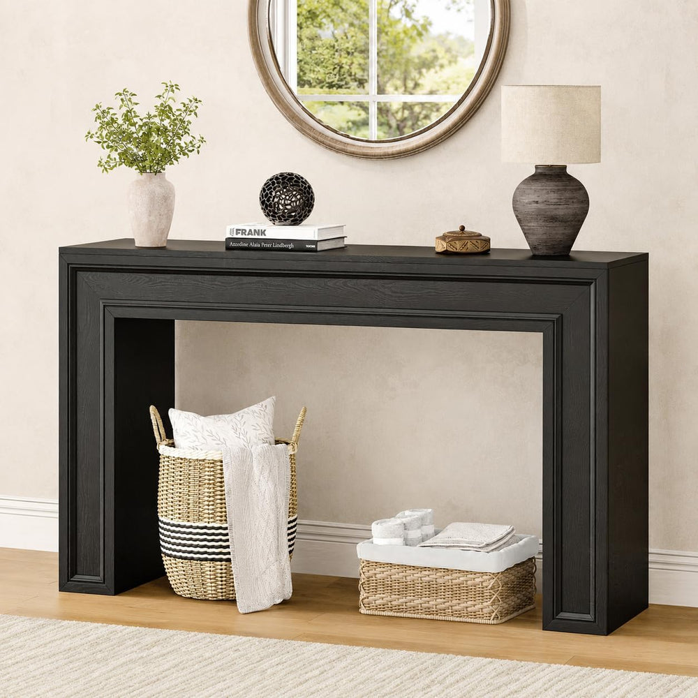 Rresyet 55 Inch Long Console Table, Sofa Table Behind Couch, Entryway Table, ...