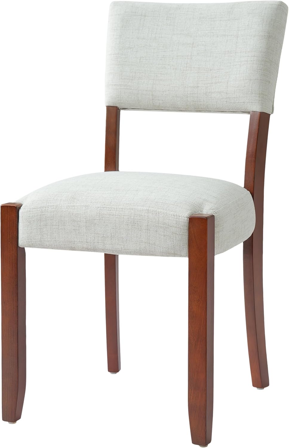 Merax 4 Piece Dining Table Set, Faux Marble Table and 2 Upholstered Chairs 1 ...