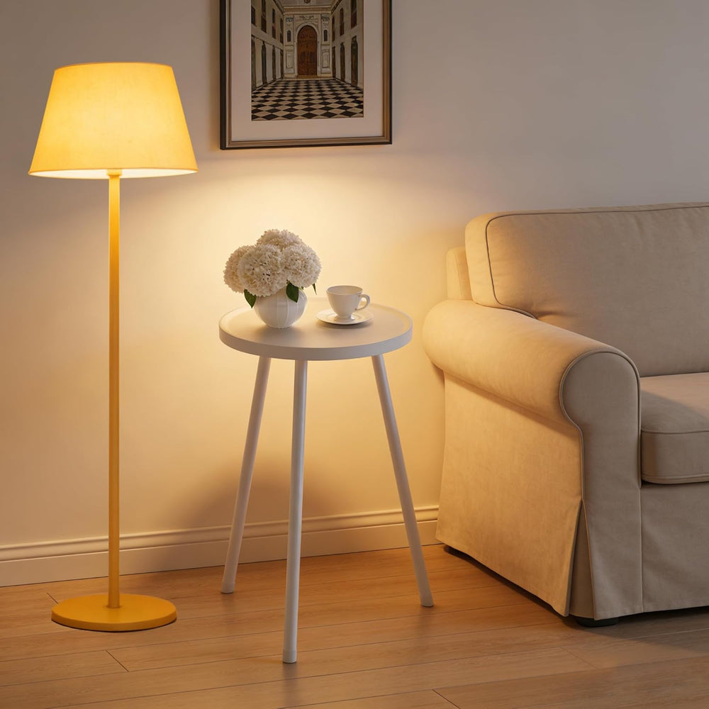 Small Couch Side Table, Drink Table, Mini Round End Table, Coffee Table, Snac...