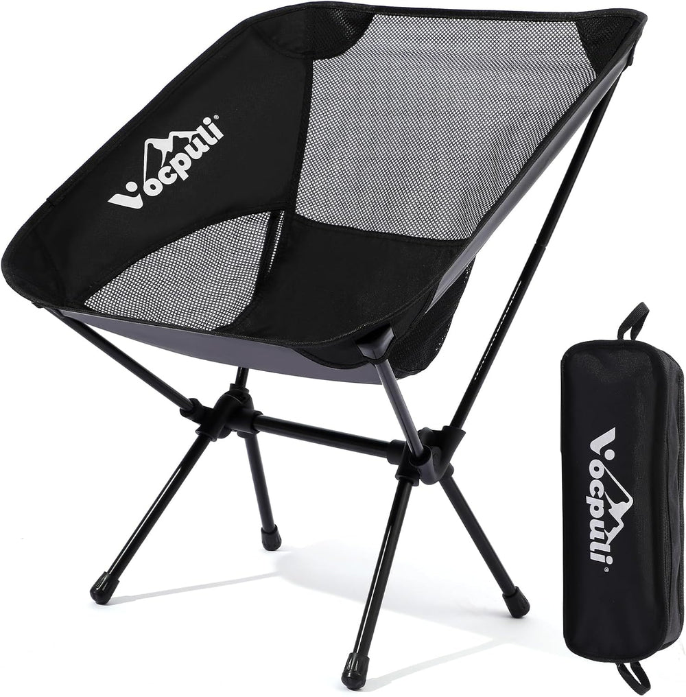 Camping Chair, Lightweight Folding Backpacking Hiking Chair, Compact Portable...