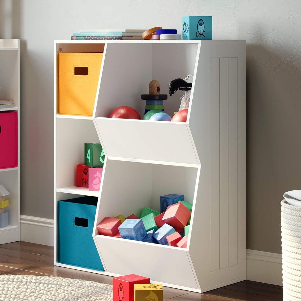 RiverRidge Floor Cabinet and Storage Bins Set