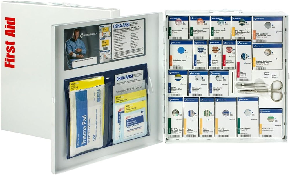 SmartCompliance 50-Person ANSI Class A+ First Aid Cabinet