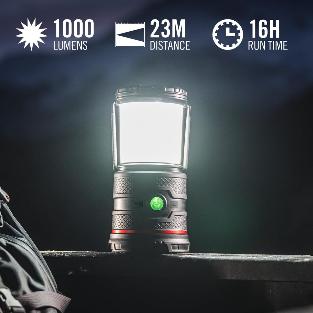 Coast EAL35R 1000 Lumen Voice-Controlled LED Emergency & Camping Area Lan...