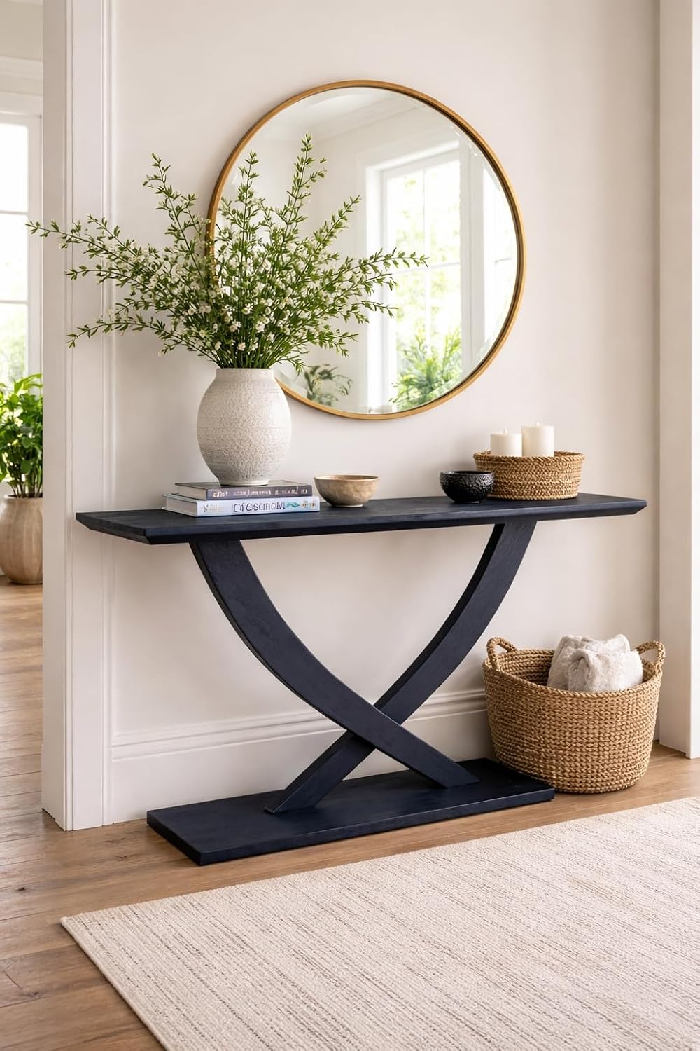 Rasmus Console Table - Navy Blue