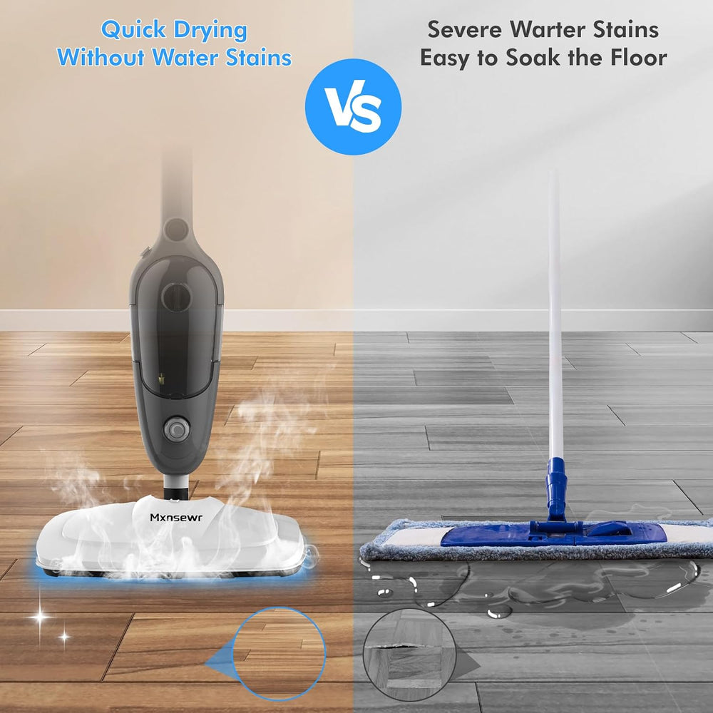 Steam Mop - All-in-one Powerful Handheld Steam Cleaner Detachable Floor Steam...