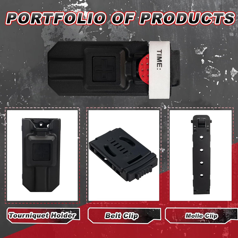 Tourniquet Holder, Molle Tourniquet Holder for Gen 7 C-A-T Tourniquet or Olde...