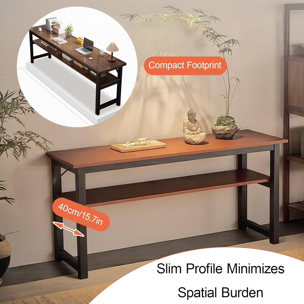 Prayer Meditation Table, Shrine Stand with Storage, Layered Buddha Altar Offe...