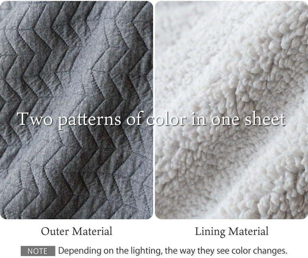 Kotatsu Blanket, Kotatsu Futon, Reversible 100% Polyester Fabric Material, Ho...