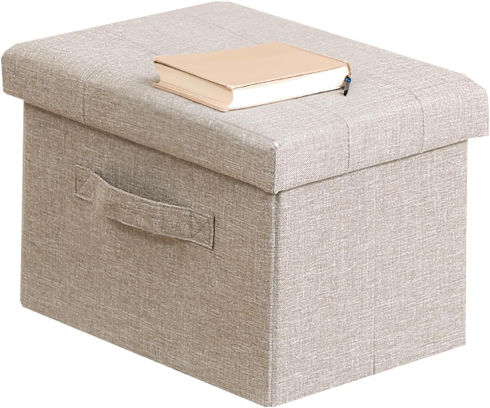 Fuji Boeki 86142 Hunt Folding Storage Stool, Width 15.0 inches (38 cm), Light...