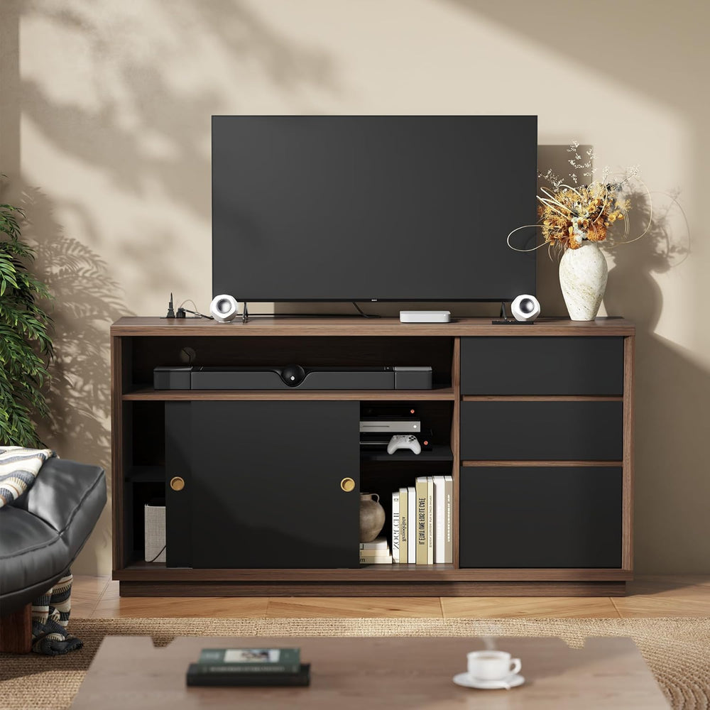 ModernMate 60" File Cabinet with 3 Drawer, Large Storage Sideboard, Fili...