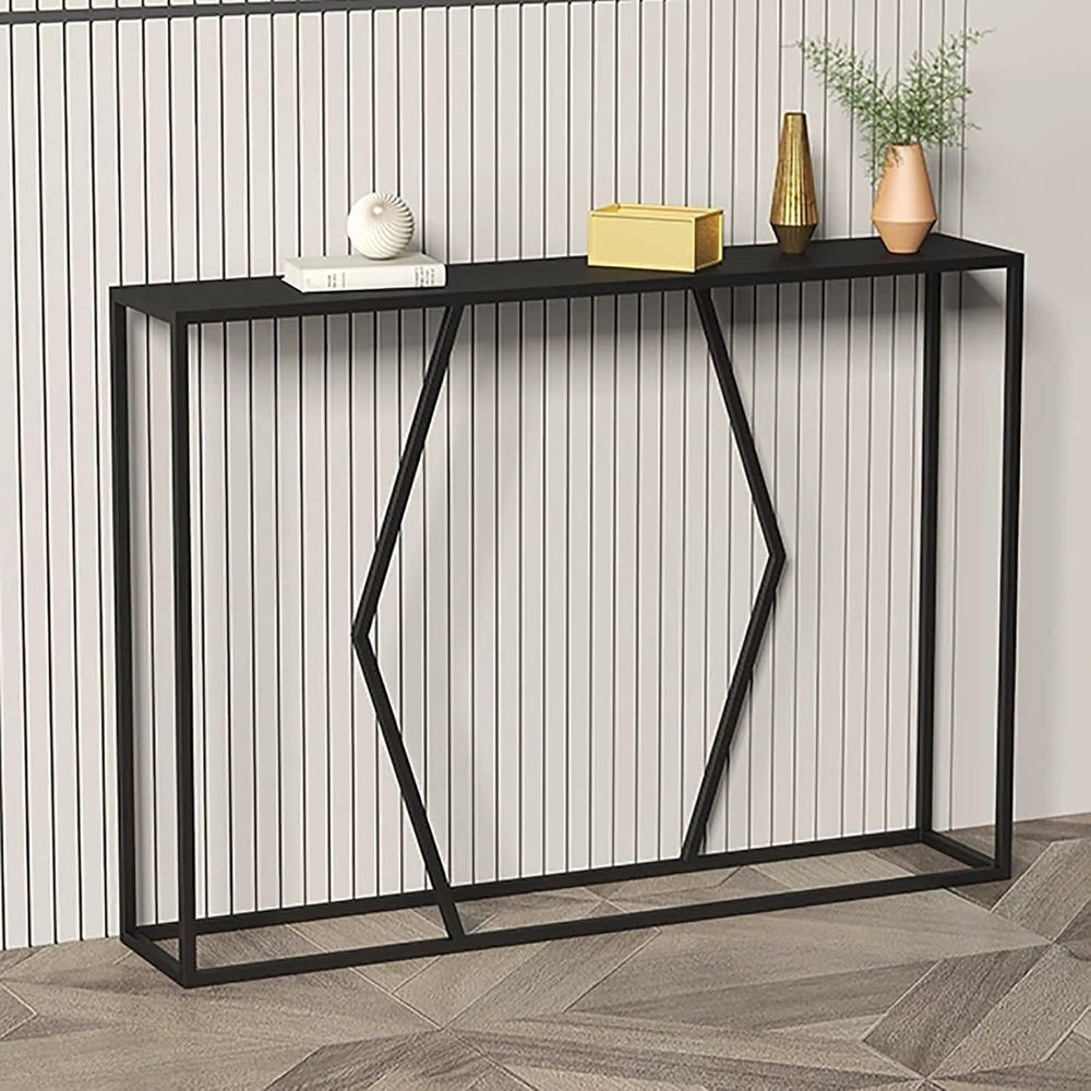 Narrow Console Table Industrial Kitchen Dining Breakfast Counter Furniture Ac...
