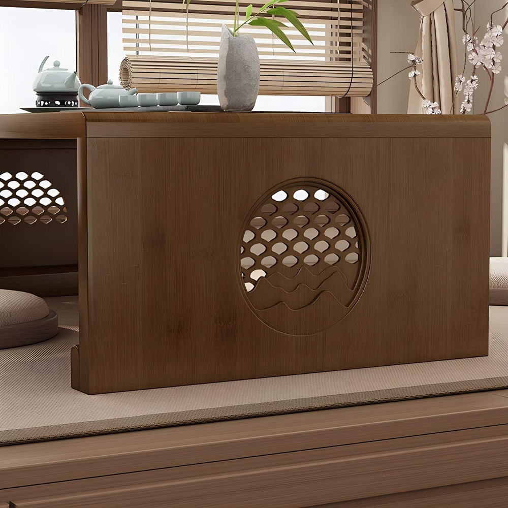 Folding Coffee Table Foldable Japanese Floor Table Low Table for Living Room,...