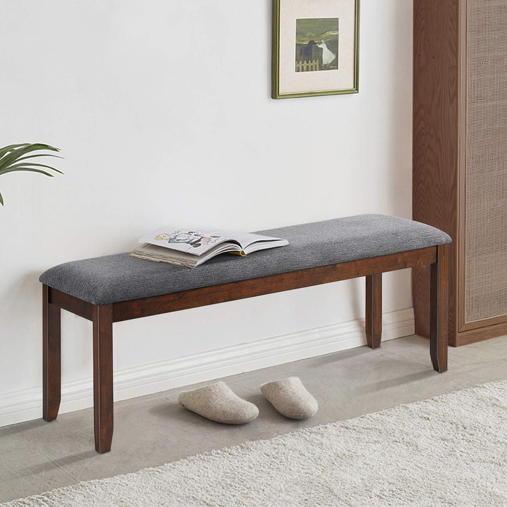 GIANTEX Dining Room Bench with Upholstered Padded Seat, 660lbs Capacity, 47&q...