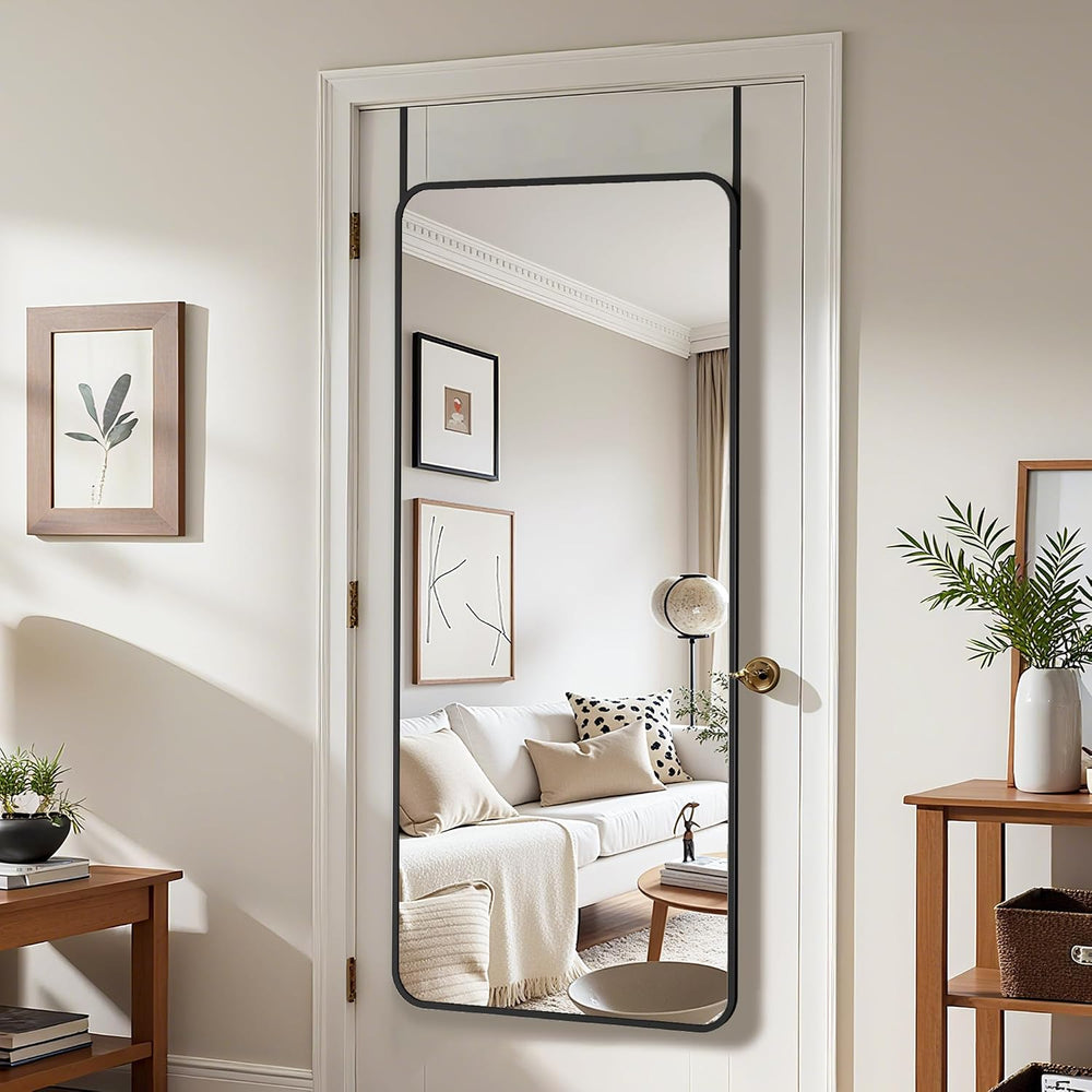 Antok Over The Door Mirror Full Length, 58'' x 21''Wall Mount...