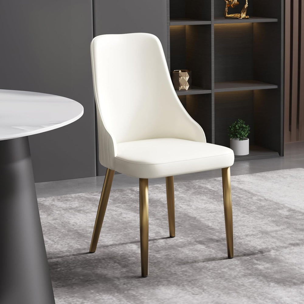 Upholstered Dining Chairs Set of 4,36.6" Modern Accent Dining Chair with...