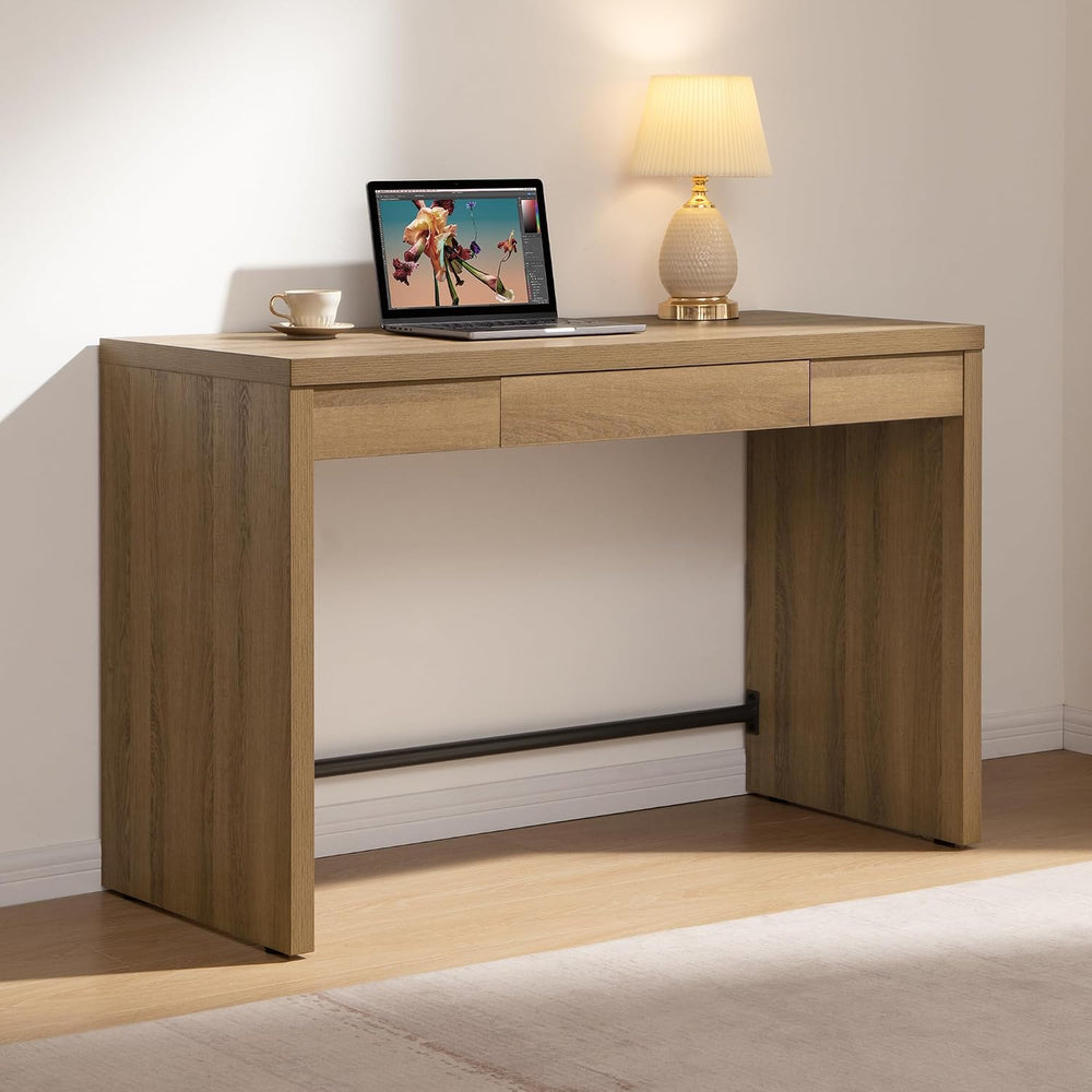 SICOTAS 47-Inch Computer Desk, Home Office Desk Writing Desk with Drawer