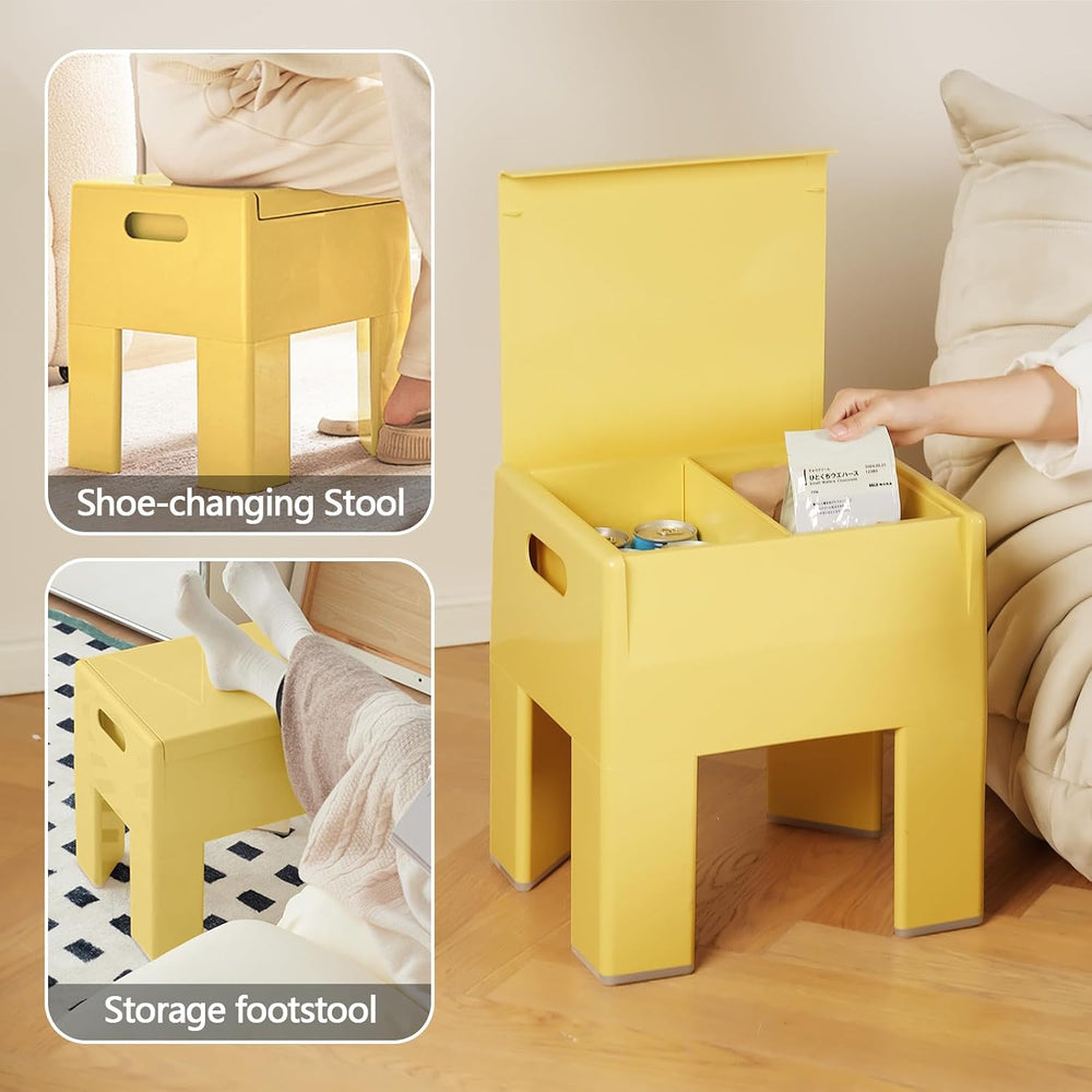Colorful ABS Plastic Nightstand Detachable Storage Side Table Stool | Tool-Fr...