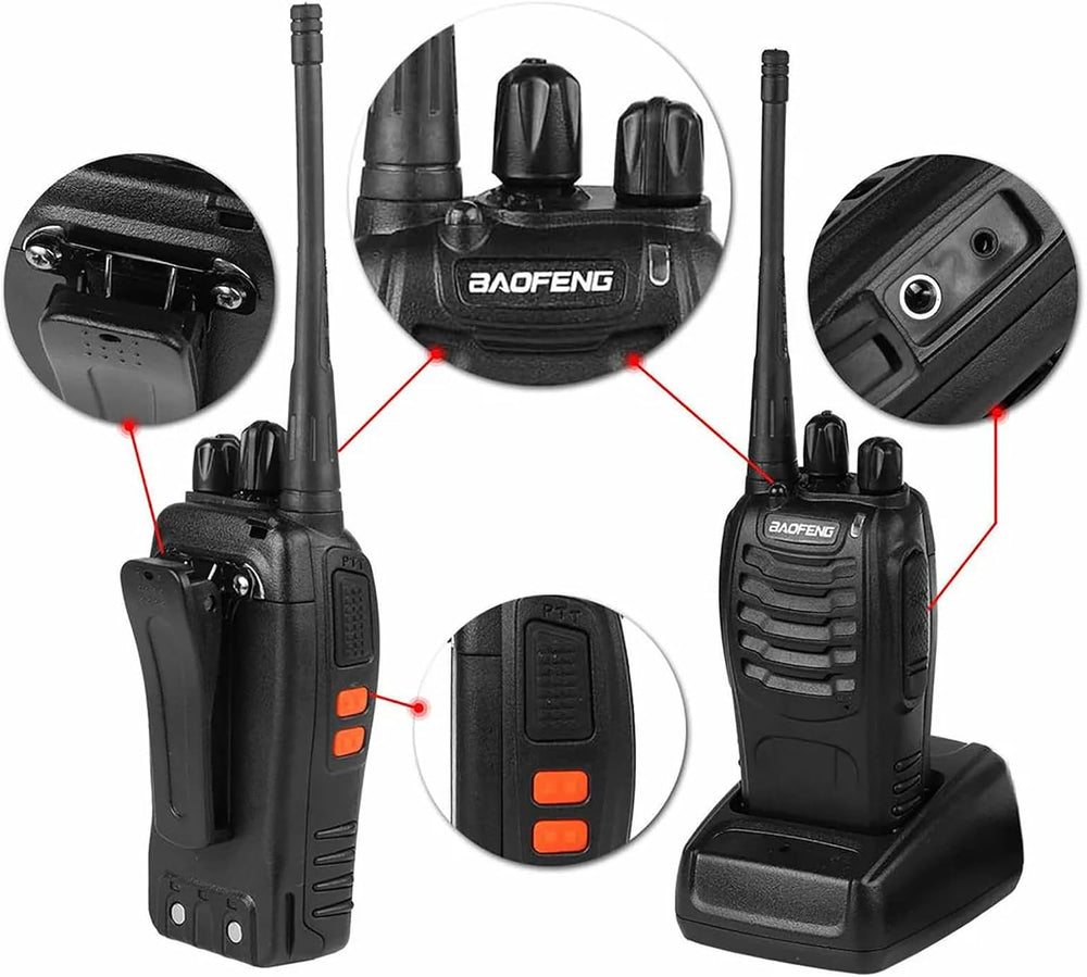 BAOFENG BF-888S Walkie Talkies High-Performance Long Range Two Way Radios for...