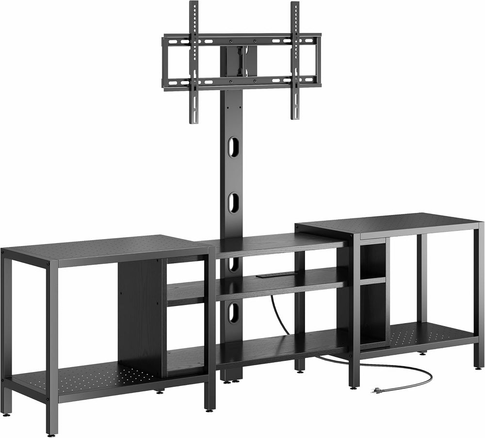 IRONCK 79 Inch TV Stand for TVs up to 85 Inch with Mount and Power Outlet, 3 ...