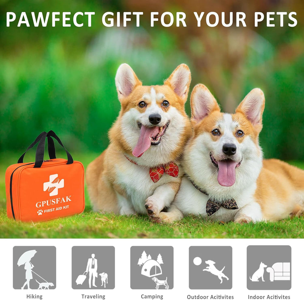 Dog First Aid Kit - Pet First Aid Kit for Dogs and Cats Pet First Aid Supplie...