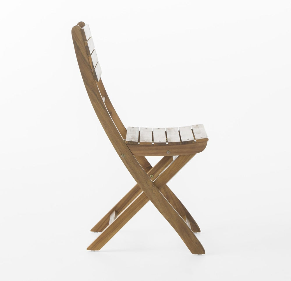 Christopher Knight Home Positano Outdoor Acacia Wood Foldable Dining Chairs, ...