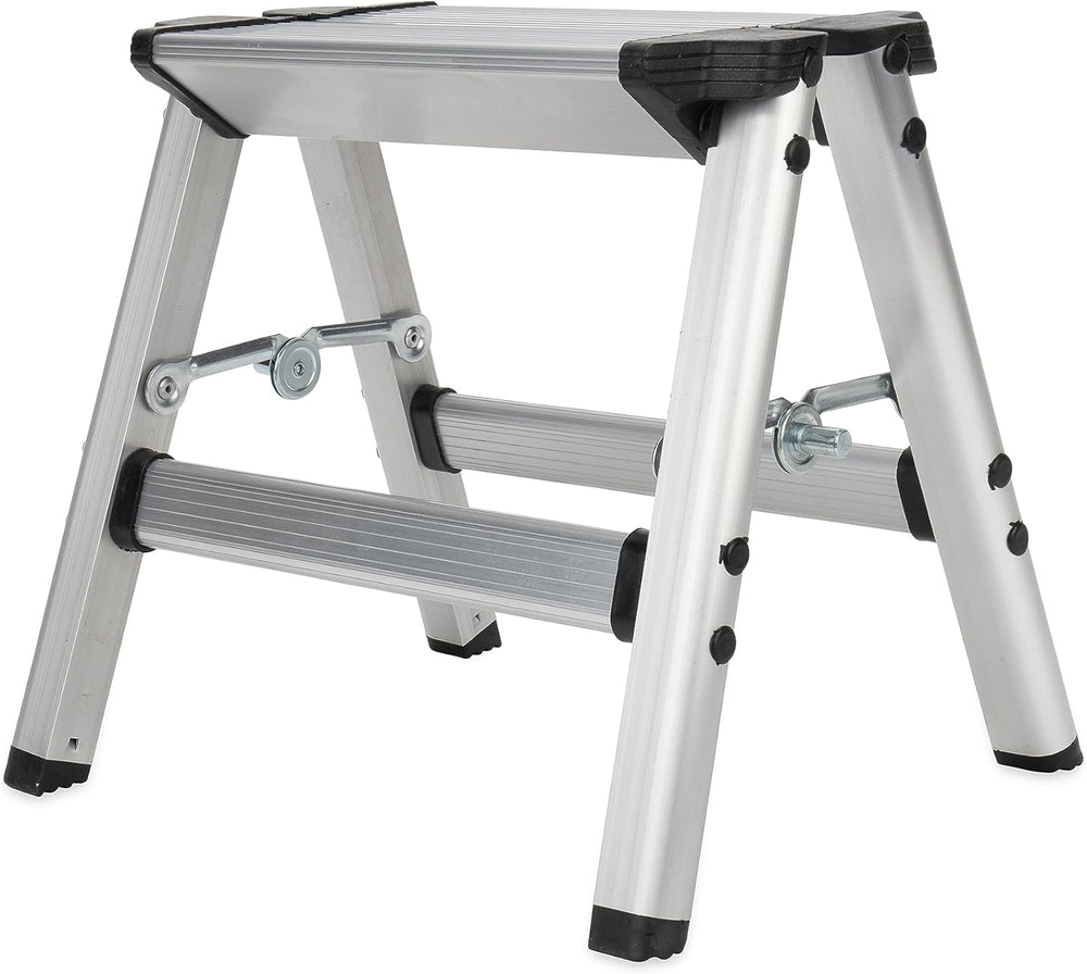 Camco Folding Metal Step Stool - Perfect for Hard to Reach Areas in Kitchens ...