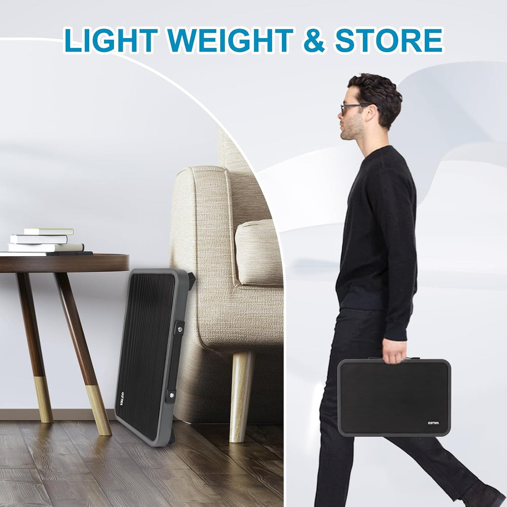 Valeo Folding Step Stool, Adjustable Step Stool with Non-Slip Platform, 330 L...