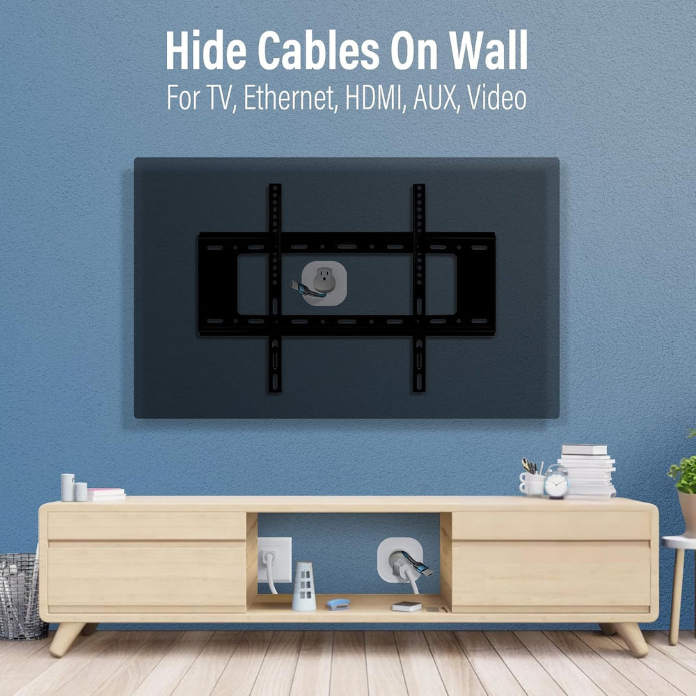 in-Wall Cable Management Kit, TV Cord Hider for Wall Mounted TV, Hide TV Cord...