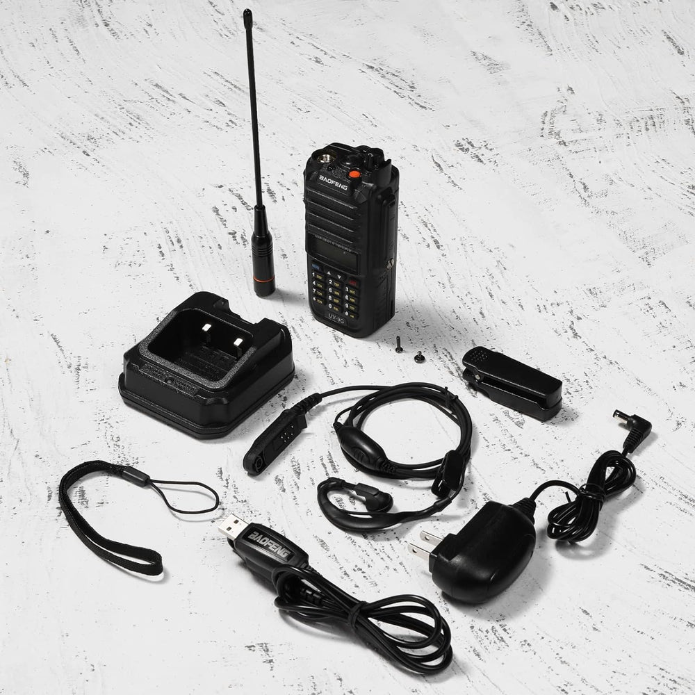 BAOFENG UV-9G GMRS Handheld Radio, Waterproof Walkie Talkies IP67, 2 Pack