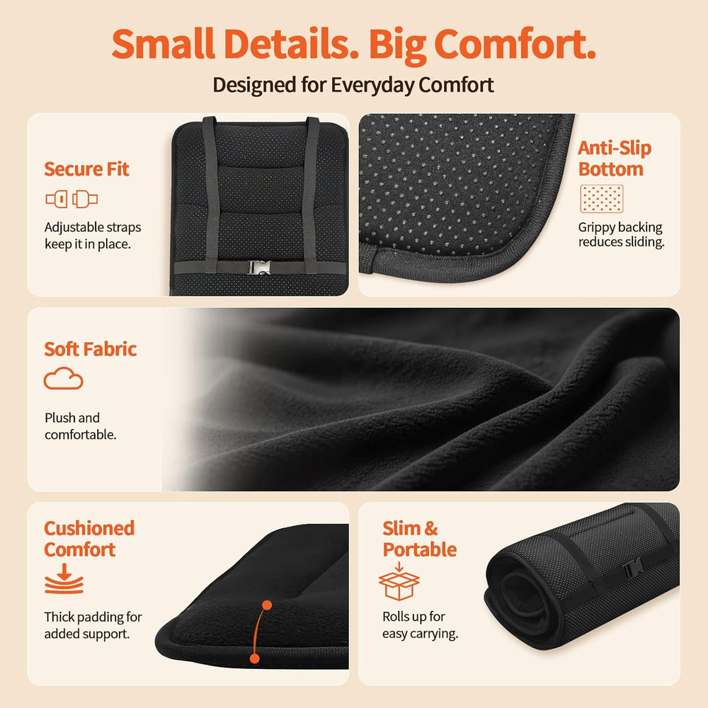 Heated Seat Cushion for Office Chair, 7 Heat Levels Thick Heating Chair Pad