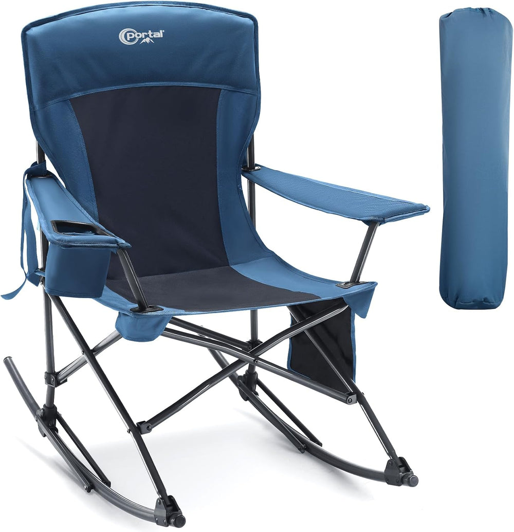 Portal Outdoor Rocking Camping Chair Folding Portable Rocker