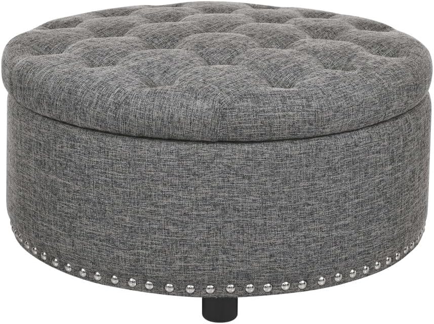 Tufted Storage Ottoman