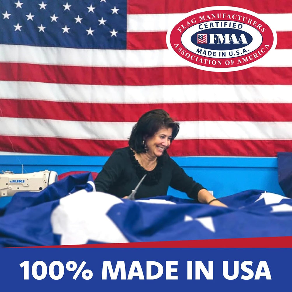 Betsy Ross Flag 3x5-13 Star 1776 American Flag Nylon Made in USA