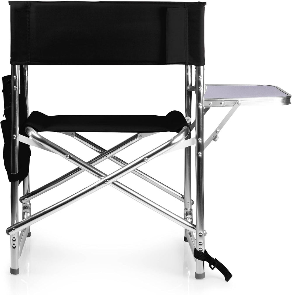 PICNIC TIME Sports Chair with Side Table and Armrest Caddy, Lightweight Alumi...