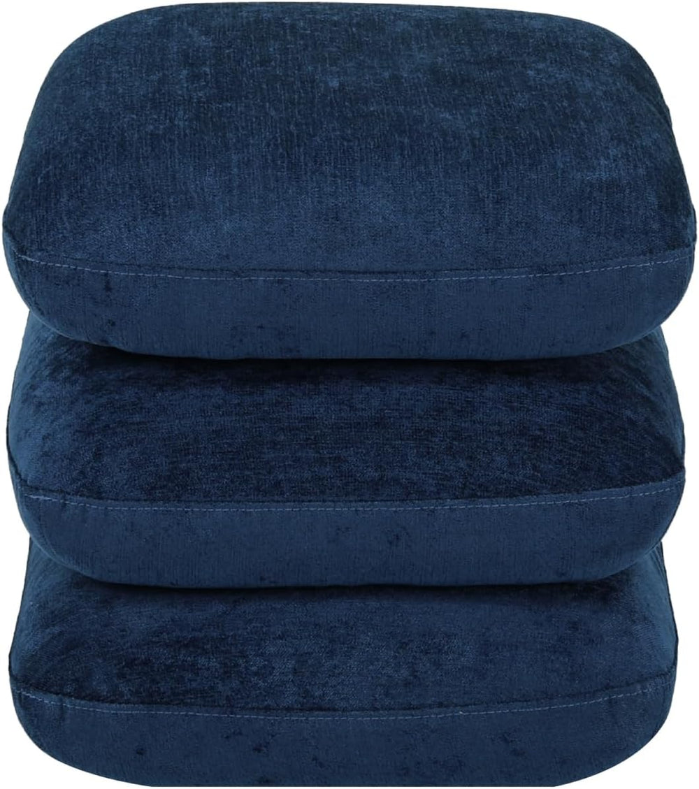 Get Set Style Ottoman, 360° Swivel Vanity Chair, Modern Geometric Ottoman, Fo...