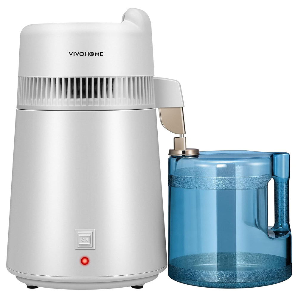 VIVOHOME 1.6 Gallon/6L 900W Water Distiller Countertop