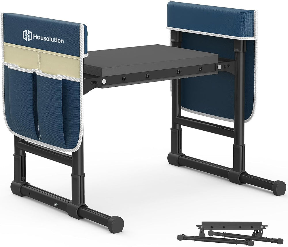 Housolution Garden Kneeler and Seat with Anti-Tipping Extendable Legs