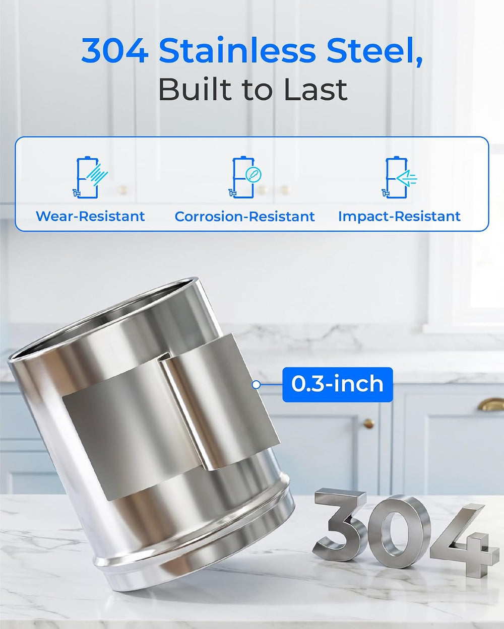Waterdrop TK-FS Gravity Water Filter System, NSF/ANSI 42&372 Standard